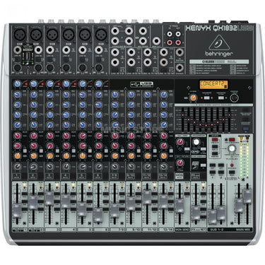 MEZCLADORA BEHRINGER 14CAN, 6XLR, XENYX QX1832USB